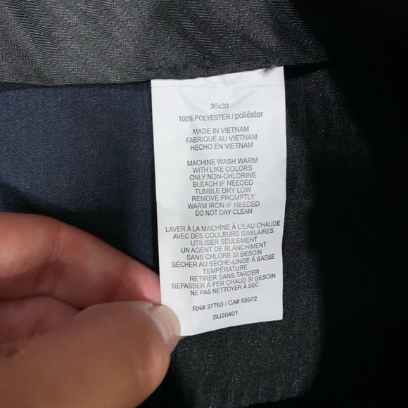 🌵Savane navy blue dress pants 36x30 - Picture 3 of 4